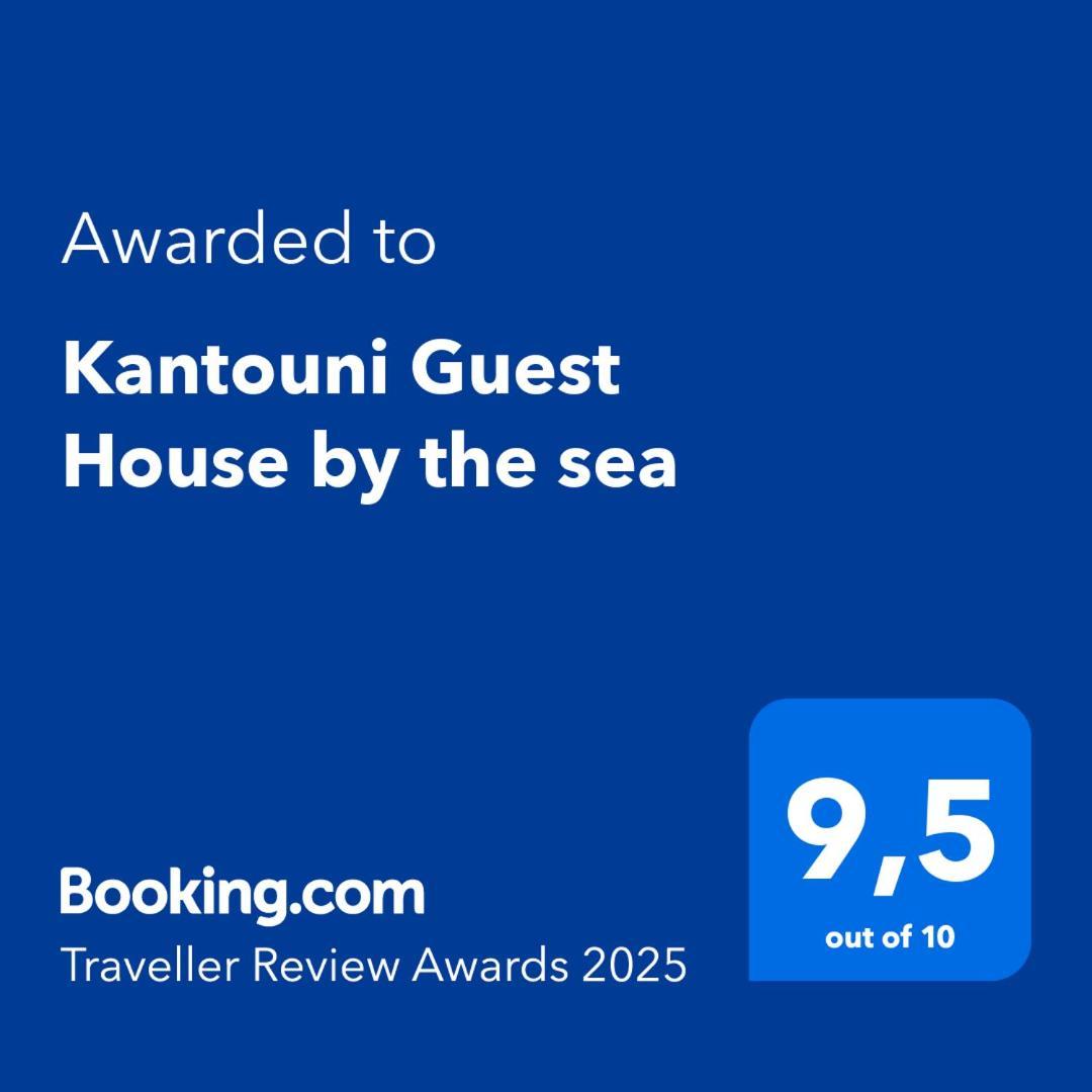 Kantouni Guest House By The Sea Batsíon Exteriér fotografie